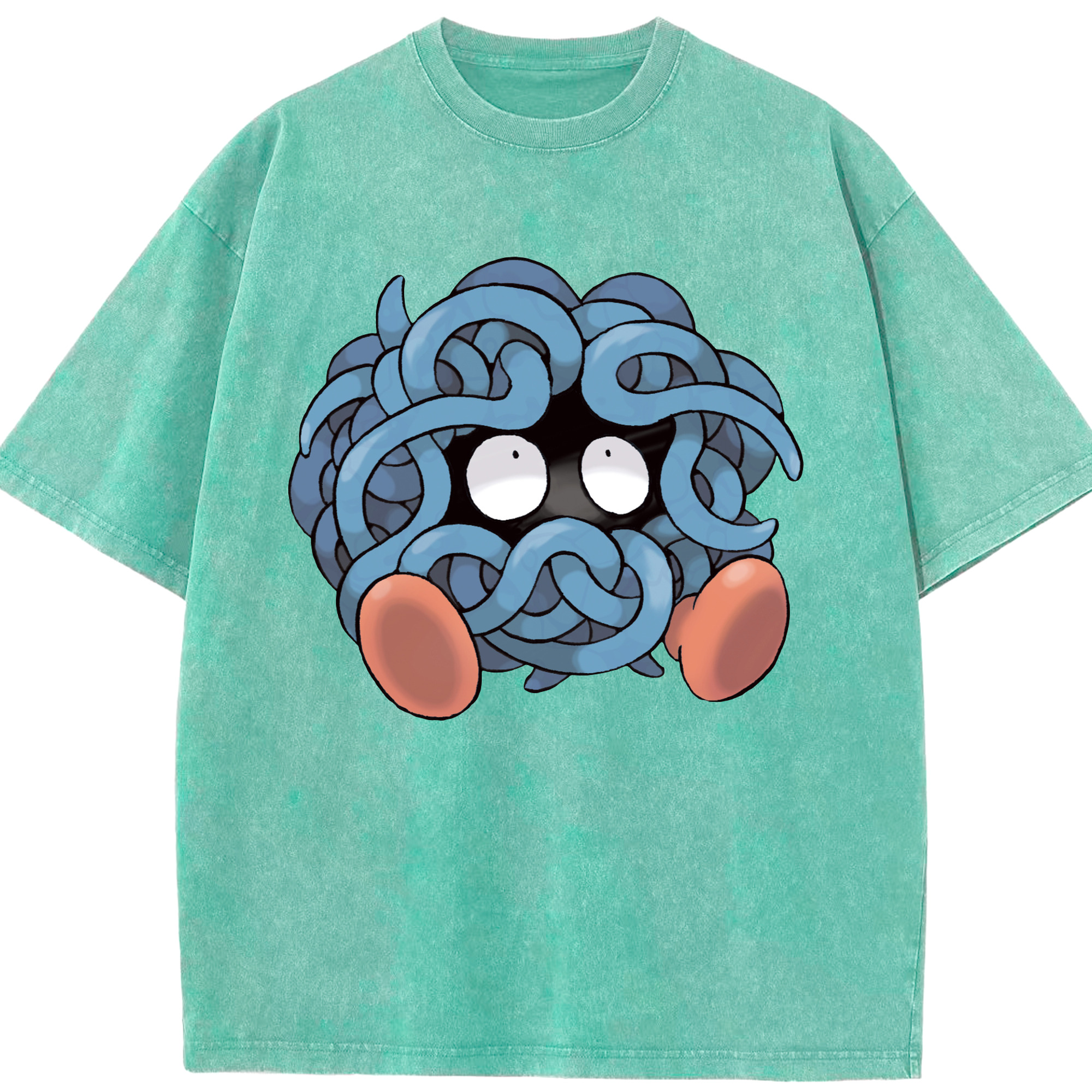 （画像用） ポケットモンスター Pokémon 綿100% ヴィンテージ風 半袖Tシャツ（フロントプリント）